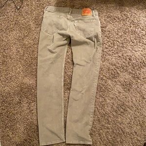 Khaki courdoroy Levi cords